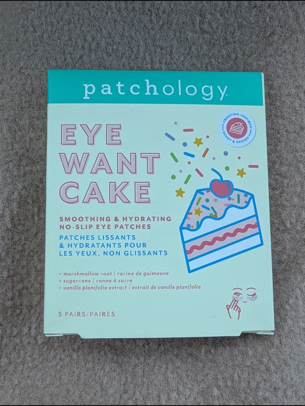 Patchology Eye Want Cake Smoothing & Hydrating No-Slip Eye Patches